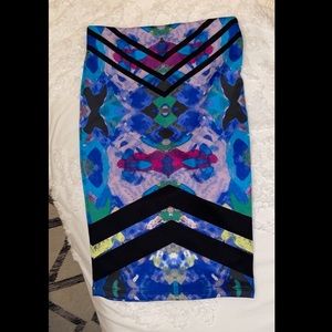 Art Deco pencil skirt